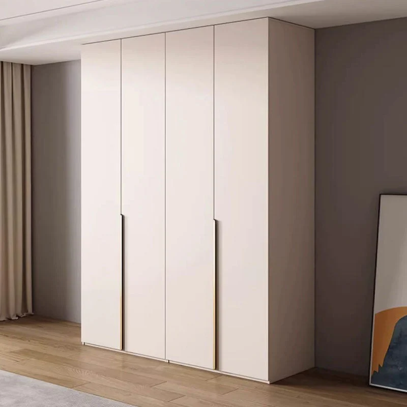Sid Wardrobe, Creamy White, Style B(1800mm*2400mm), Clearance - Image 3