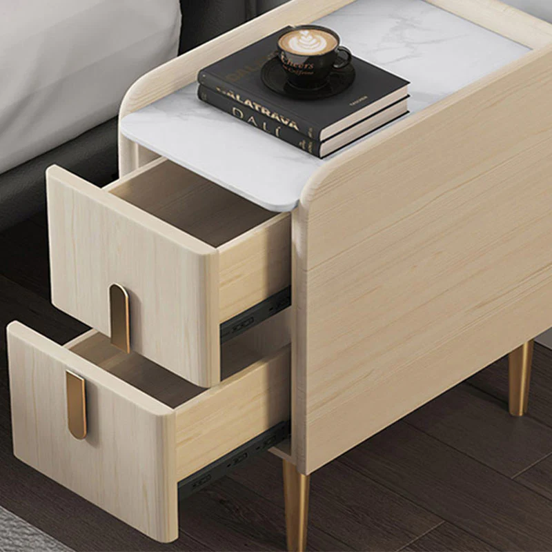 Silva Bedside Table, Multiple Colors - Image 8