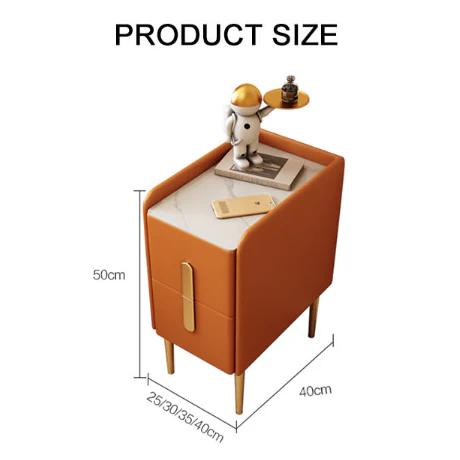 Silva Bedside Table, Multiple Colors - Image 9