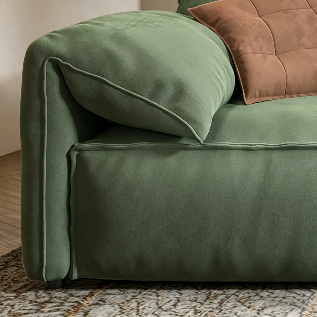 Simon S20 Three Seater Sofa, Velvet - Image 8
