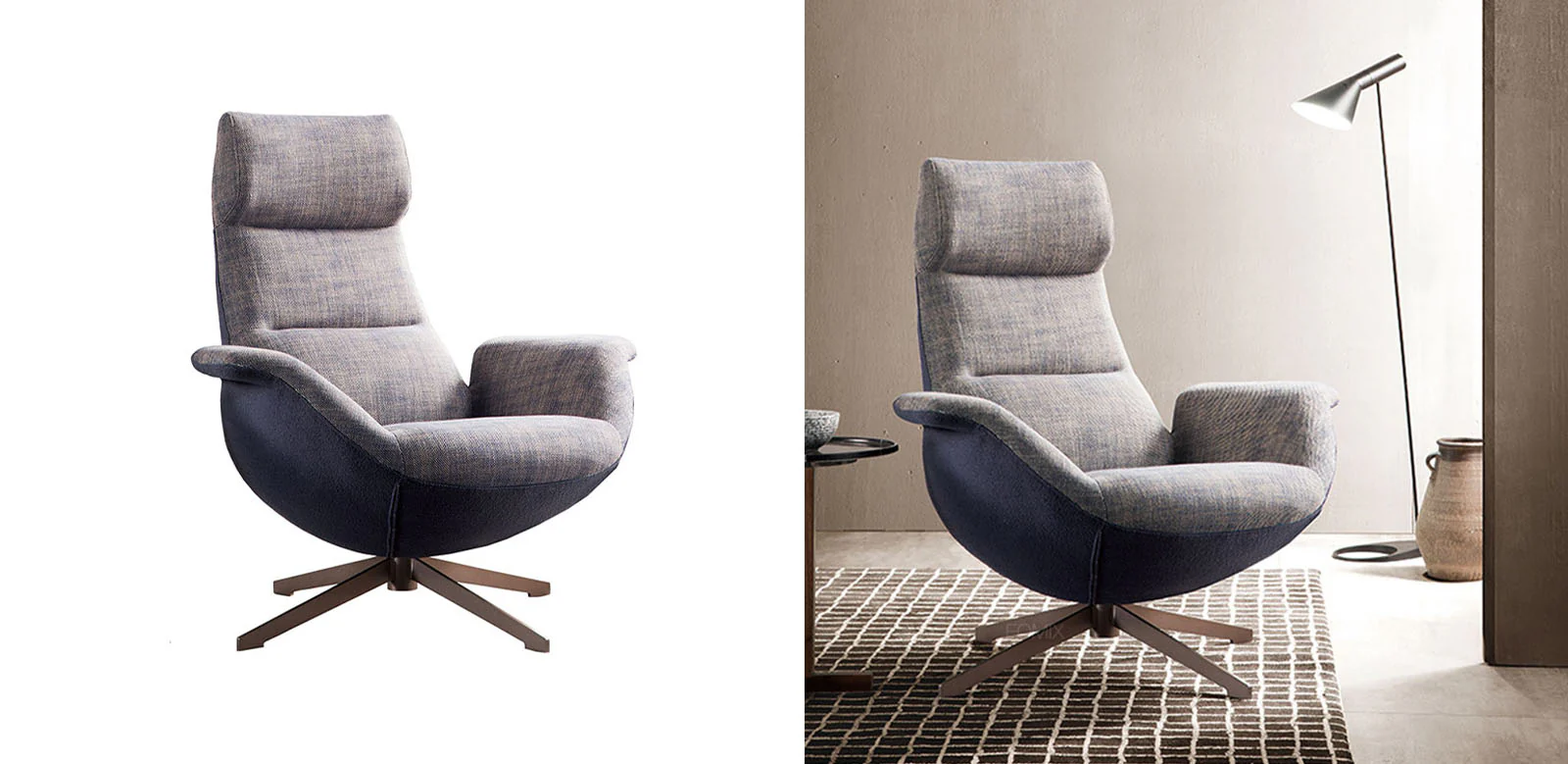 Simone Armchair, Linen - Image 5