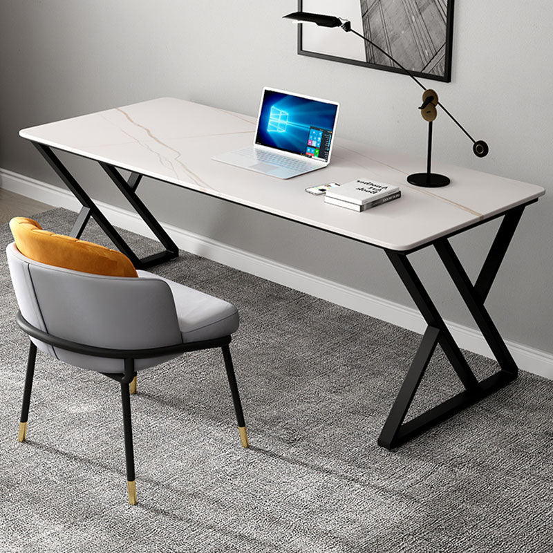 Simon Office Desk, Sintered Stone - Image 3