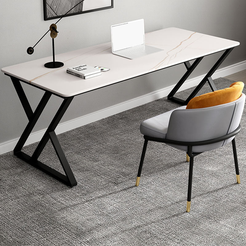 Simon Office Desk, Sintered Stone - Image 4
