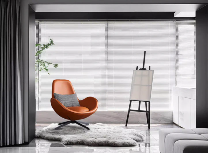 Classical Snail Armchair, Brown Leather - Image 7