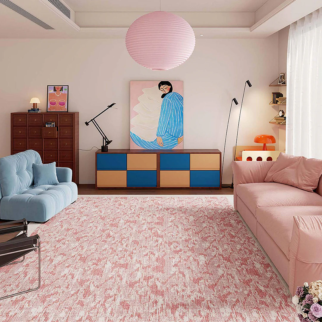 Sofia Blush Gradient Cloud Rug, Various Styles Available - Image 2