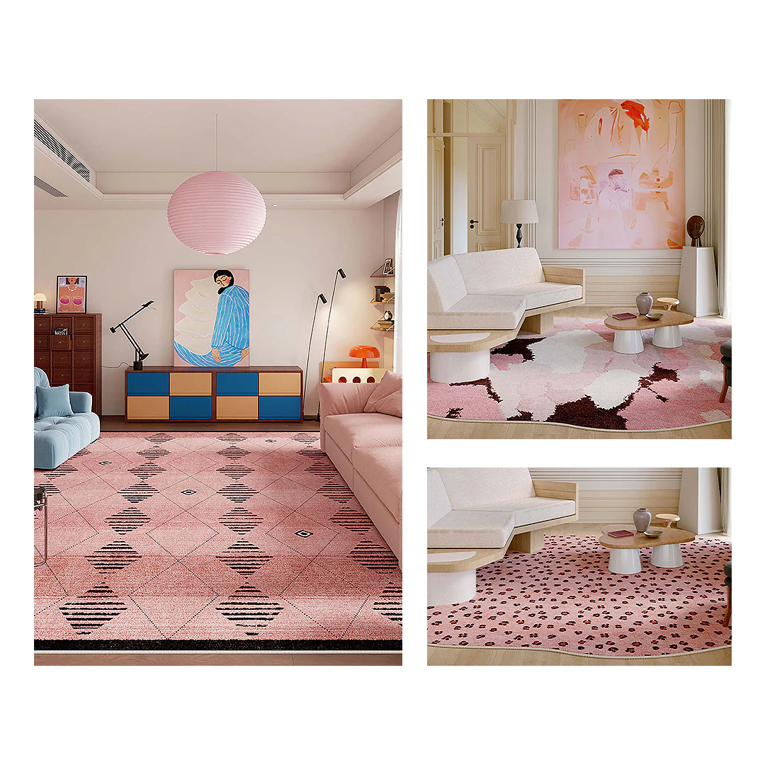 Sofia Blush Gradient Cloud Rug, Various Styles Available - Image 6