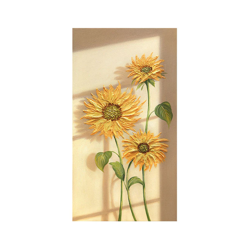 Sunflowers Leaves Framed Wall Art Print Multiple Size - Image 6
