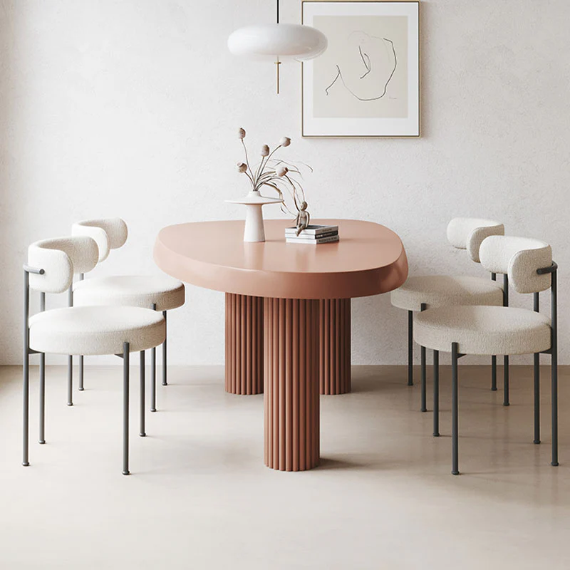 Tammy Dining Table, Brown - Image 3