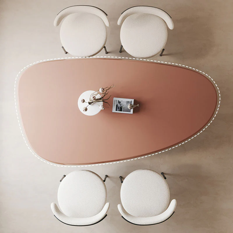 Tammy Dining Table, Brown - Image 4