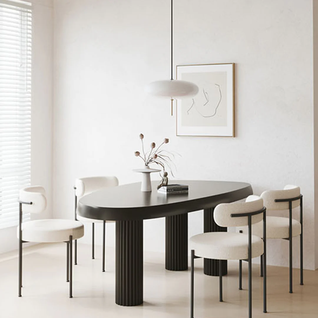 Tammy Dining Table, Brown - Image 9