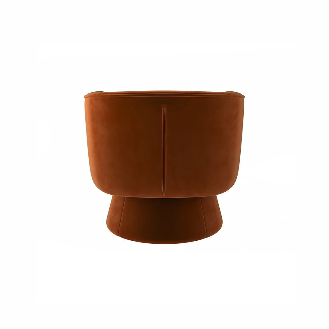 Tavares Swivel Armchair, Lounge Chair, Velvet - Image 7