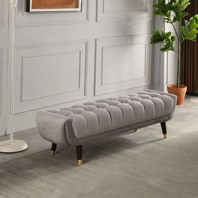 TB15 Orange Bench, Velvet - Image 5