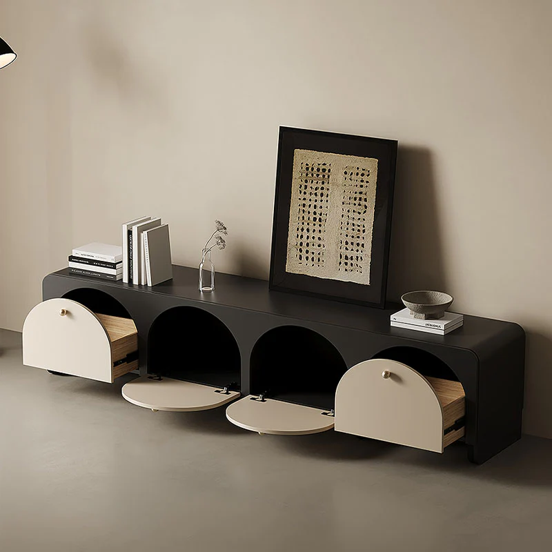 Terri TV Stand, Black - Image 3