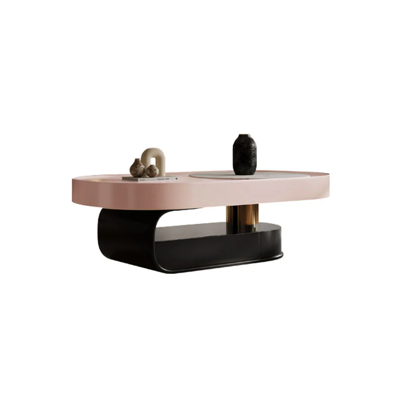 Tessa Coffee Table, With storage, Pink - Image 6