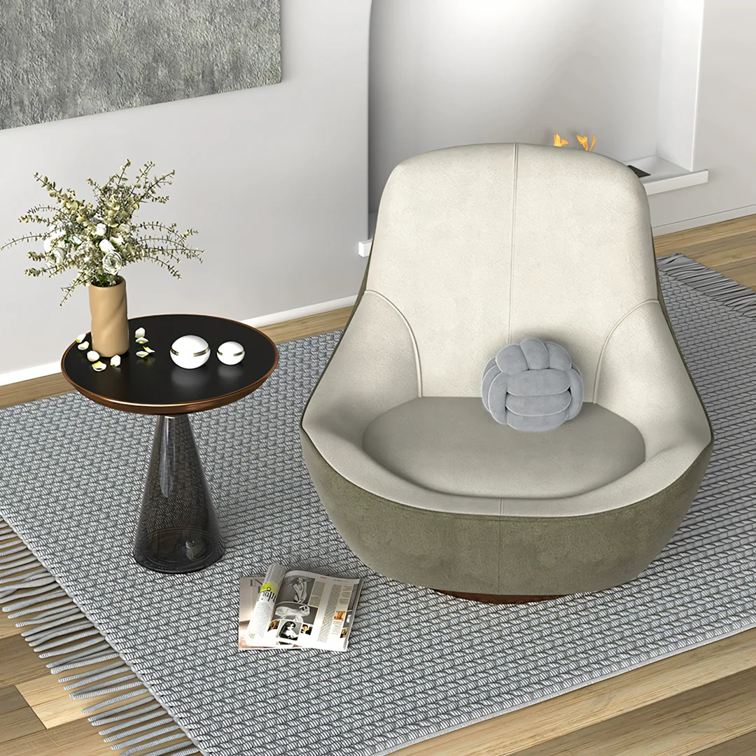Topchance Icon Armchair, Suede - Image 7