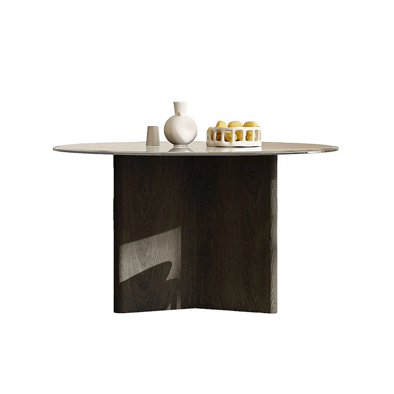 Tricia Dining Table, Black Glass Top - Image 5
