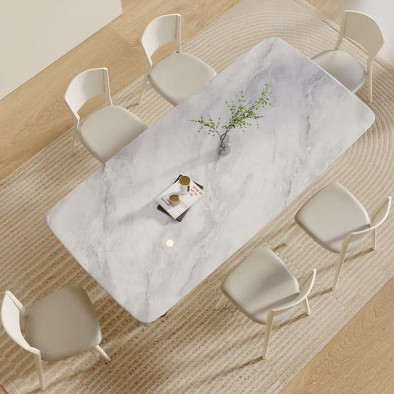 Trish Dining Table, Marble - Image 3