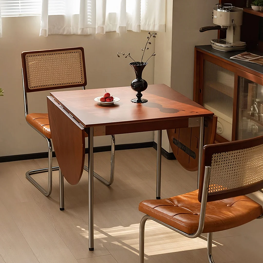 Tsvetkov Foldable Dining Table, Oval, Solid Wood - Image 2