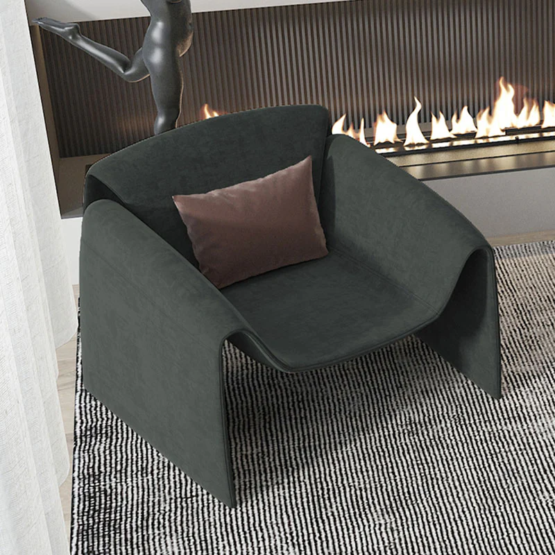 Ula Style Armchair, Boucle - Image 4