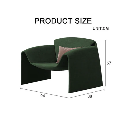 Ula Style Armchair, Boucle - Image 7