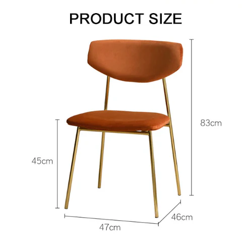 Urban Dining Chair, Velvet - Image 6