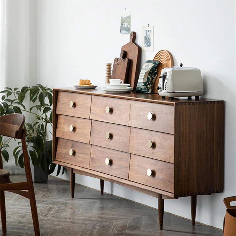 Viv Drawer Cabinet, Solid Wood - Image 3