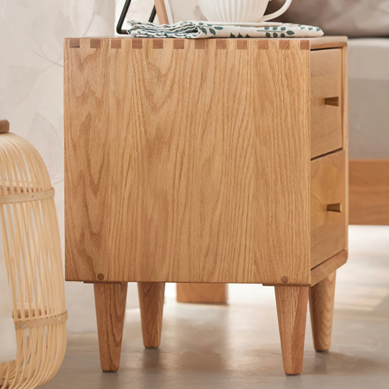 Waktravel Bedside Table, Solid Wood - Image 5