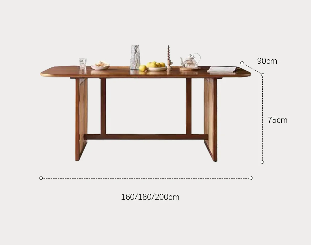 Waldron Rattan Dining Table Set, Solid Wood & Rattan - Image 10
