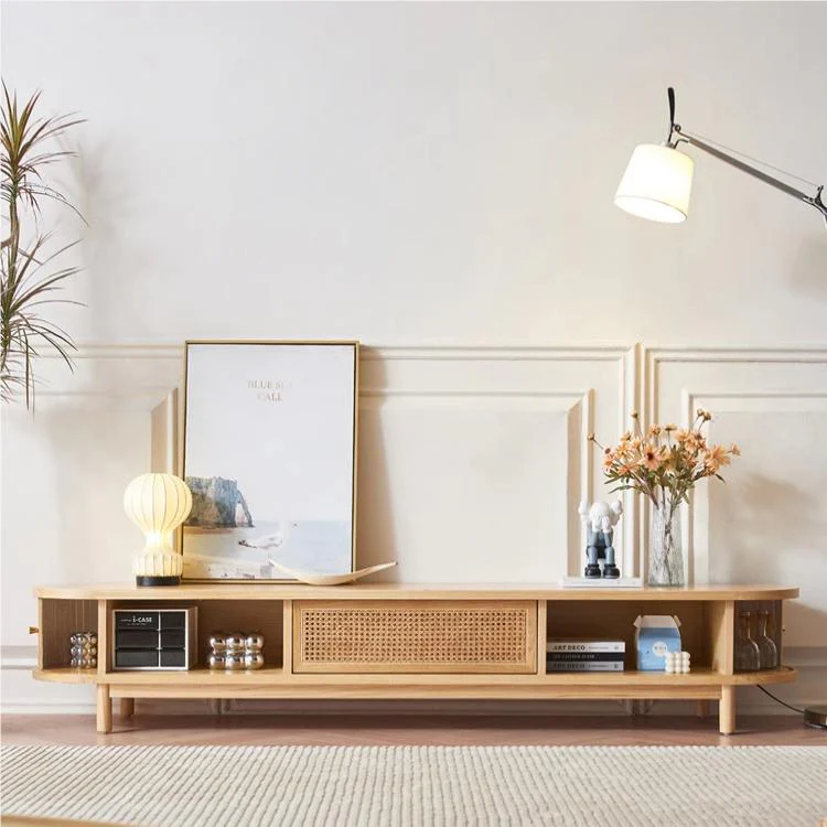 Wallace Rattan TV Stand - Image 2