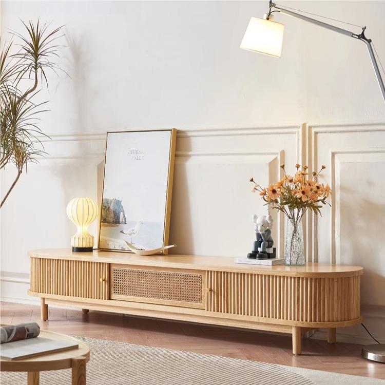 Wallace Rattan TV Stand - Image 3