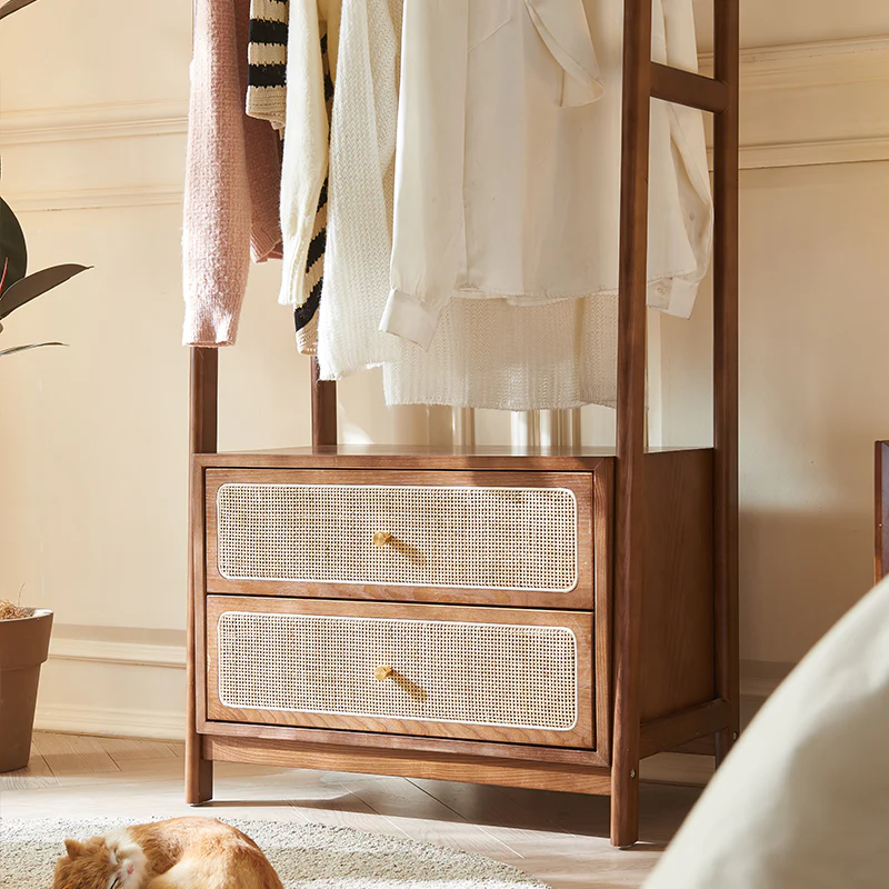 Walters Clothes Rack/ Shelf, Wood - Image 4