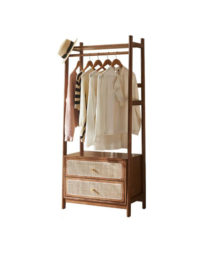 Walters Clothes Rack/ Shelf, Wood - Image 5
