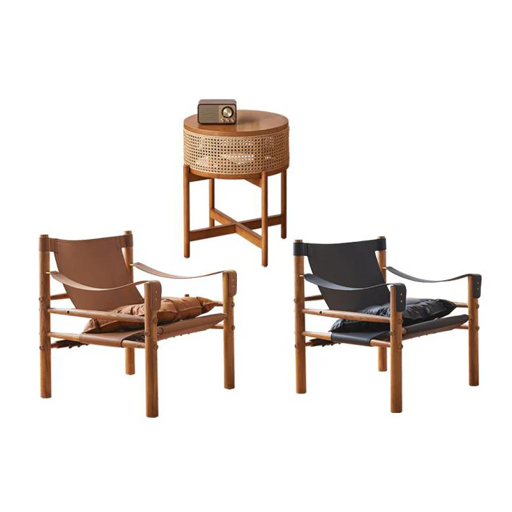Warner Armchair, Leather - Image 5