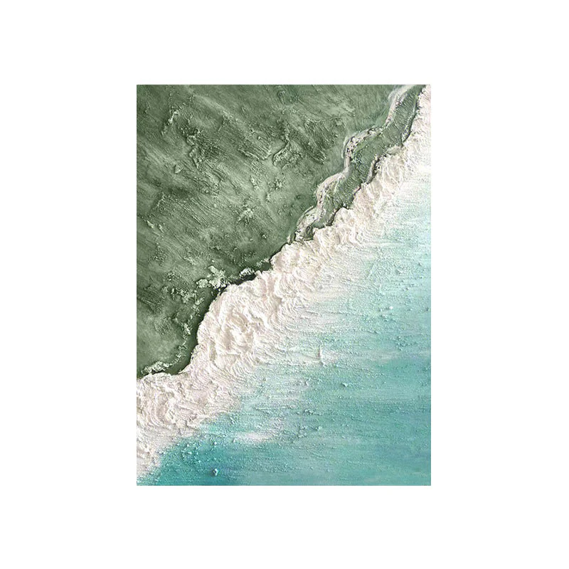 White Coastline Framed Wall Art Print Multiple Size - Image 6