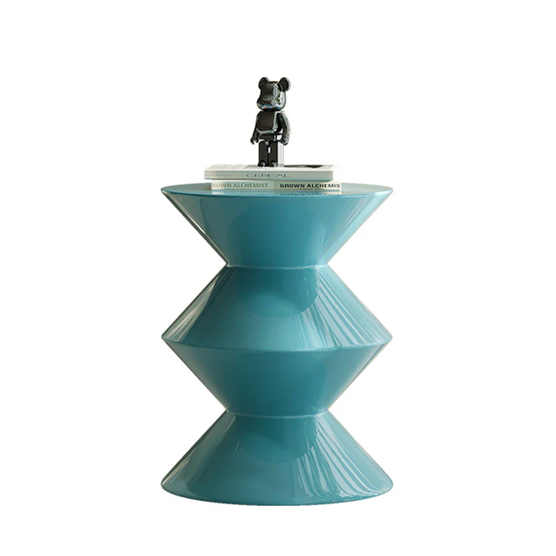 Willa Side Table, Blue - Image 3