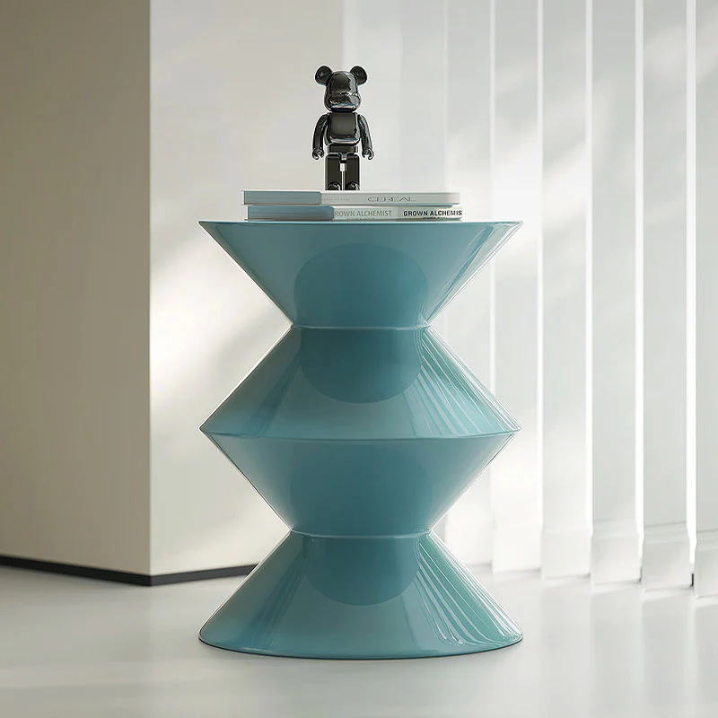 Willa Side Table, Blue - Image 5