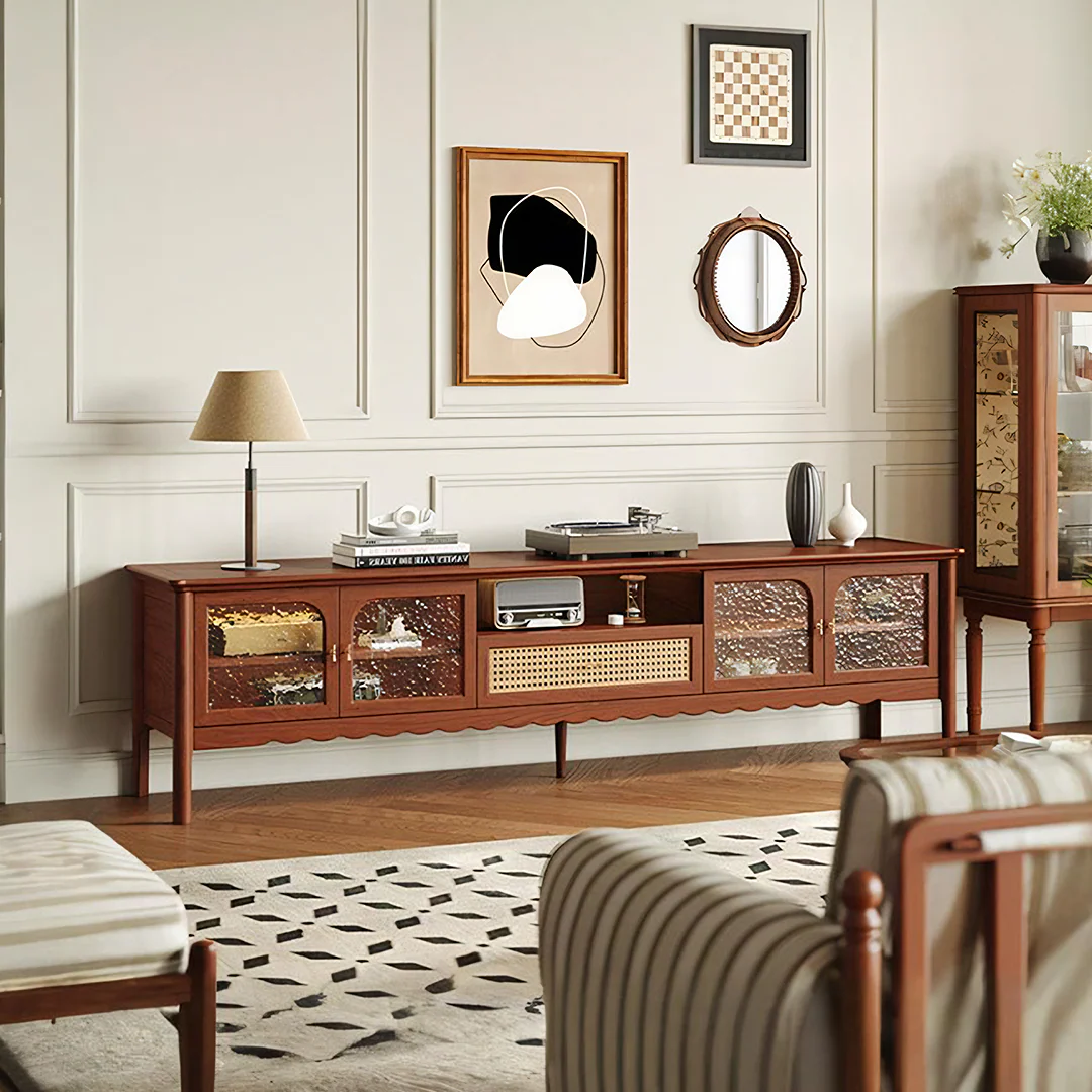 Yedda TV Stand, Wood