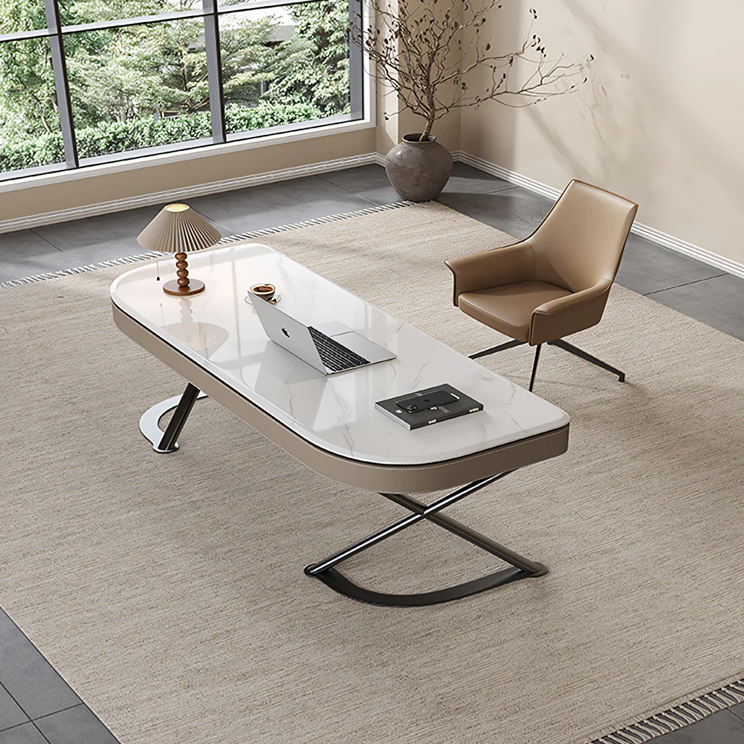 Yuna Office Desk With Storage & Office Chair - Image 5
