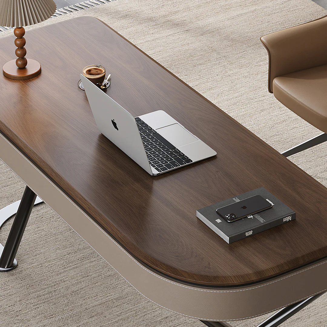 Yuna Office Desk With Storage & Office Chair - Image 6