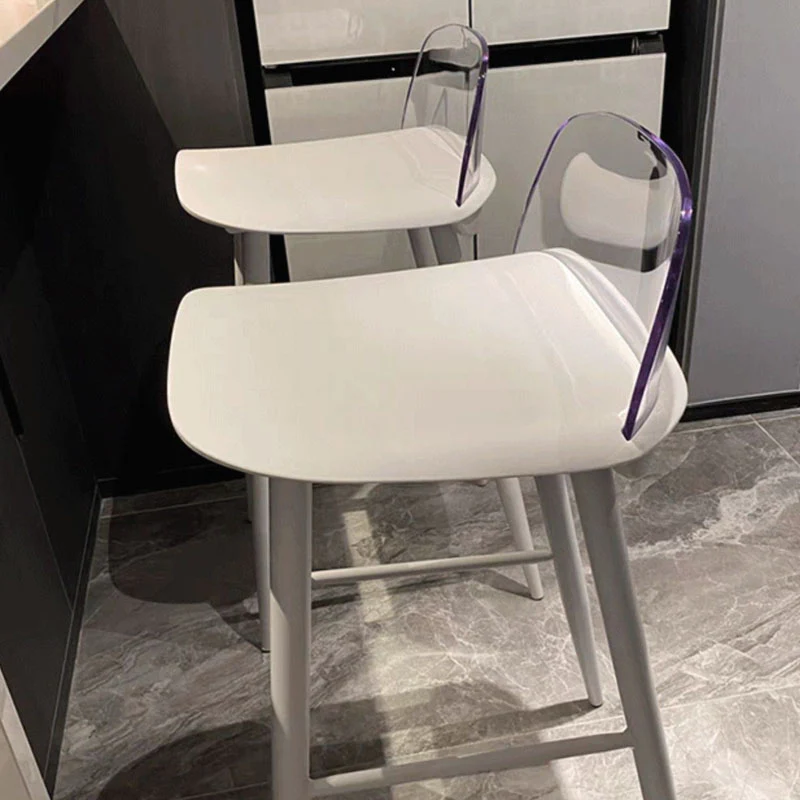 Yves Nordic Bar Stool, Woonden Leg - Image 3