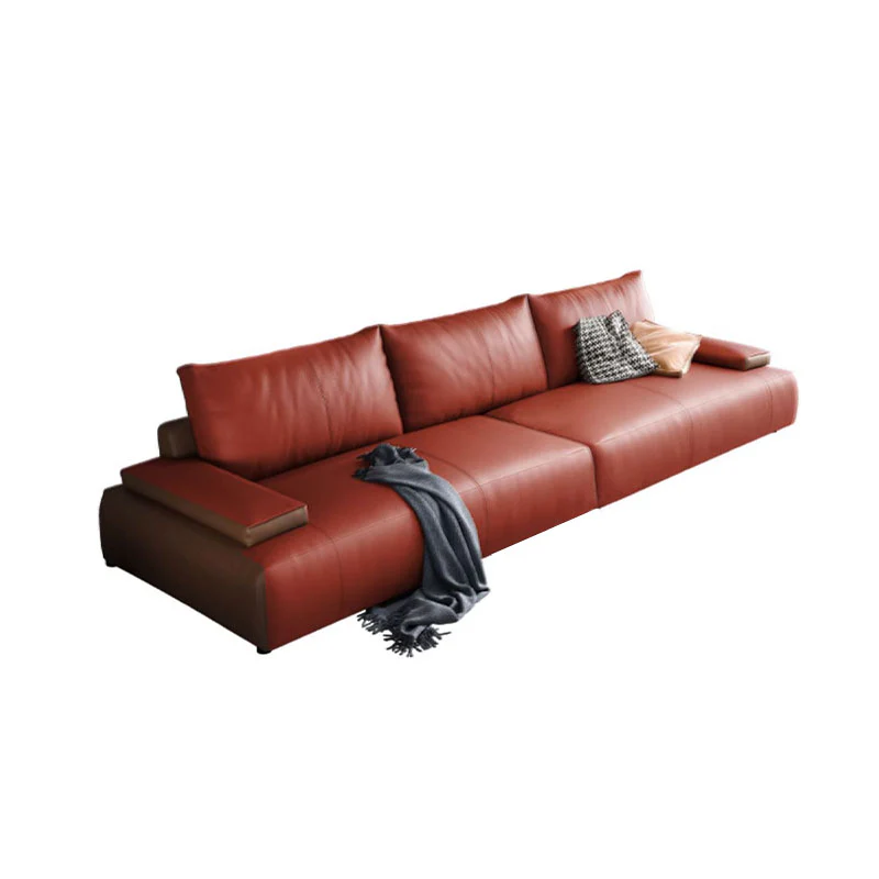 Zane Two Seater Sofa, Three Seater Sofa, Real Leather - Image 13