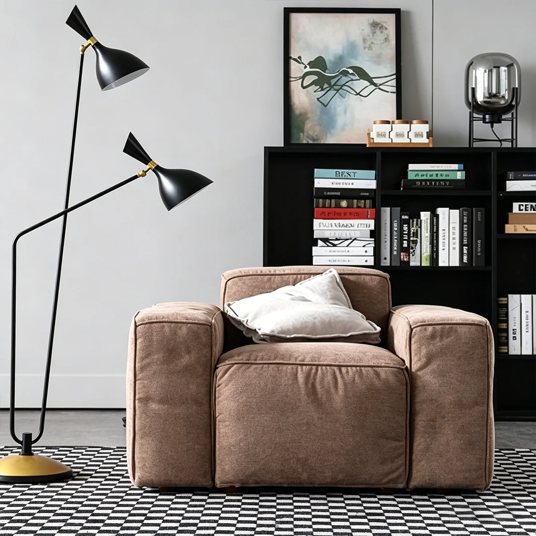 Zavia Two Seater, Three Seater Sofa, Linen - Image 9