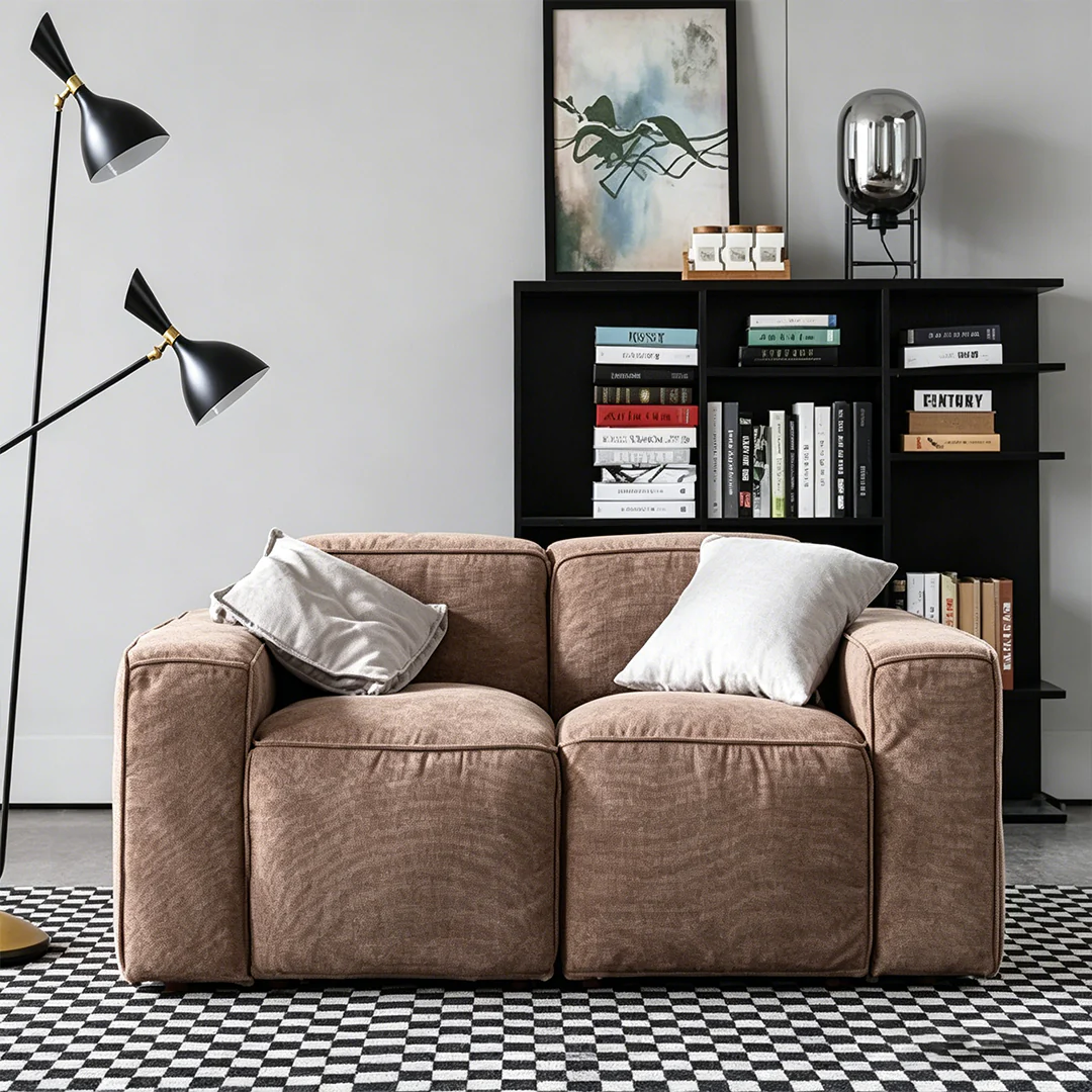 Zavia Two Seater, Three Seater Sofa, Linen - Image 10