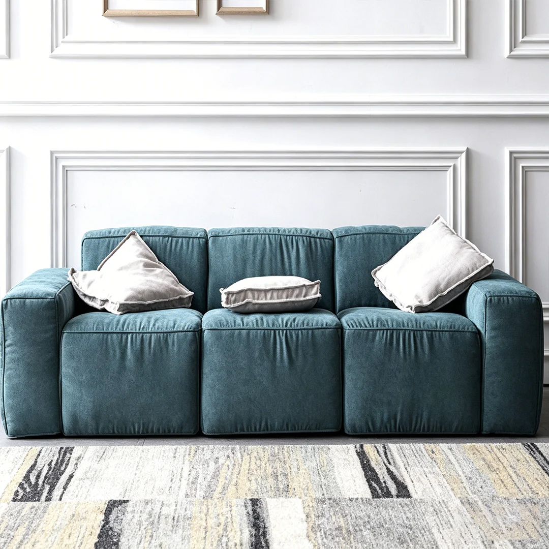 Zavia Two Seater, Three Seater Sofa, Linen - Image 13