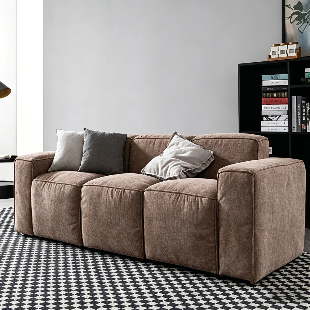 Zavia Two Seater, Three Seater Sofa, Linen - Image 11
